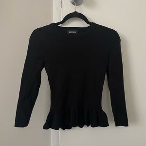 Express Peplum Women's Top